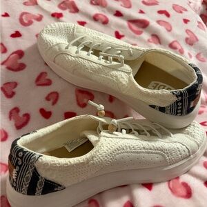 Hey Dude White Boho Carina Crochet